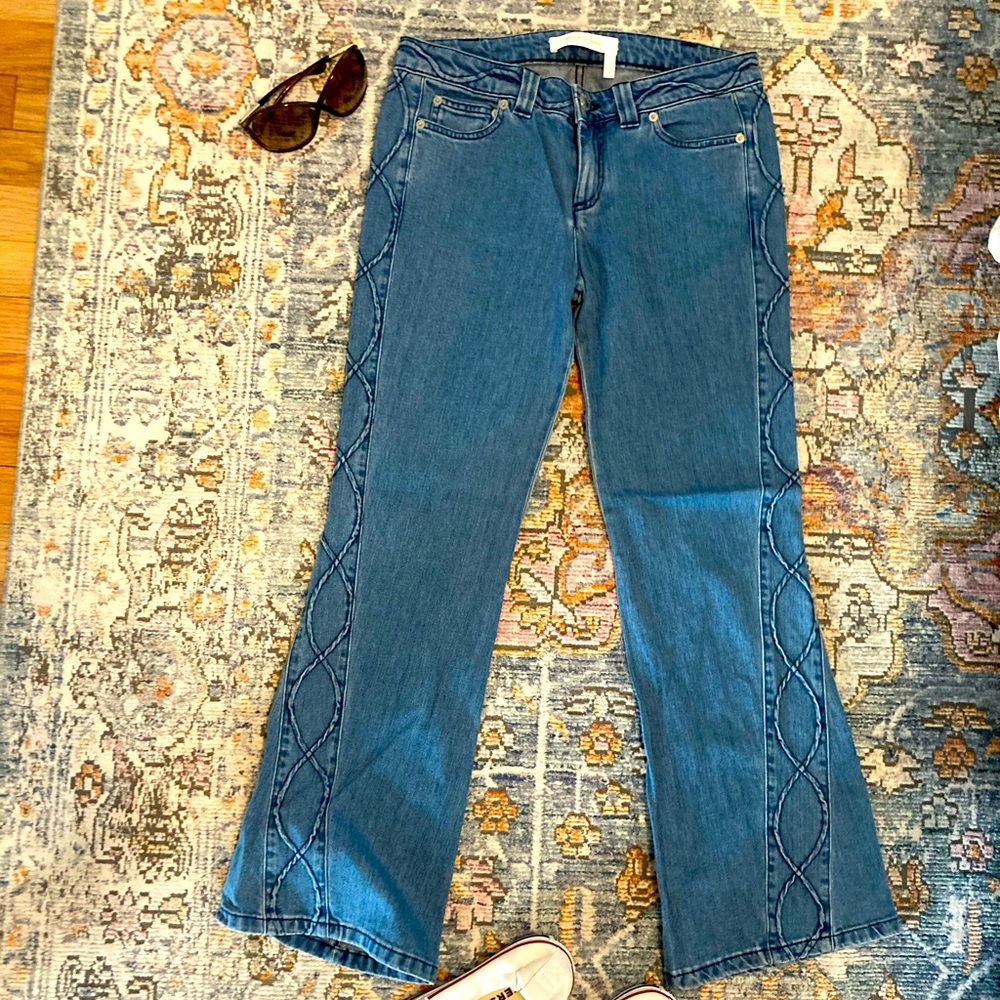 See by Chloe flare jeans